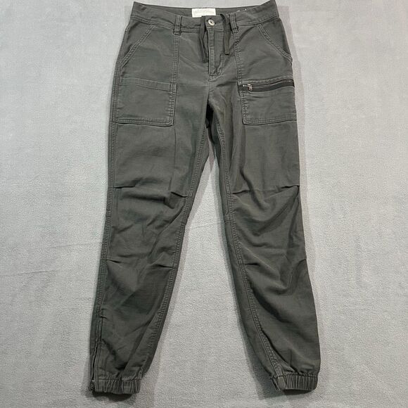 Pantalon REI Co-Op Trailsmith Femme - Toile Bleu Marine, Taille 8, Double Genou Renforcé, Randonnée